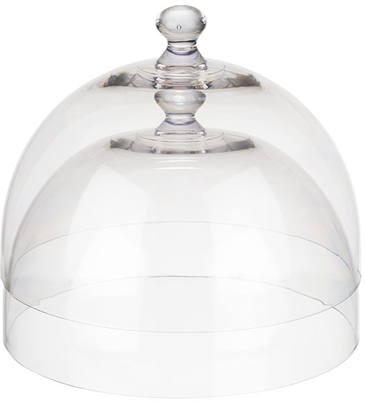 Frischhalte-Haube Ø 30 cm , H: 22 cm Polycarbonat spülmaschinengeeignet bruchsicher stapelbar Farbe: Transparent