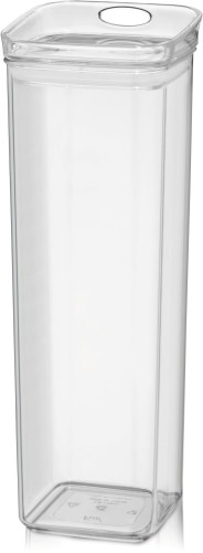 KELA Vorratsdose Jule MS-Kunststoff transparent 10,5x10,5x30,5cm 1,9l