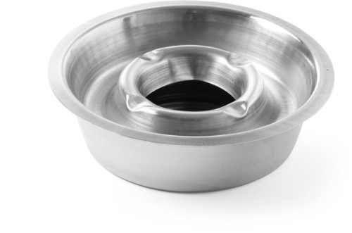 HENDI Ascher mit Auffangbehälter - Ø140x(H)40 mm