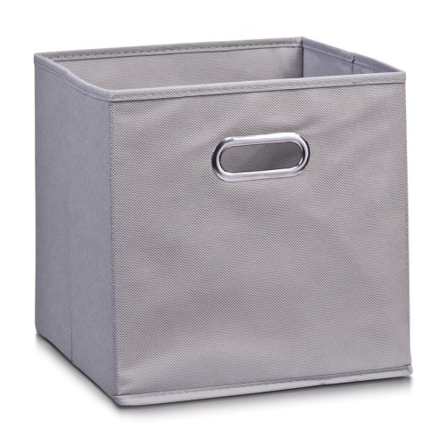 Zeller Aufbewahrungsbox, grau, Vlies