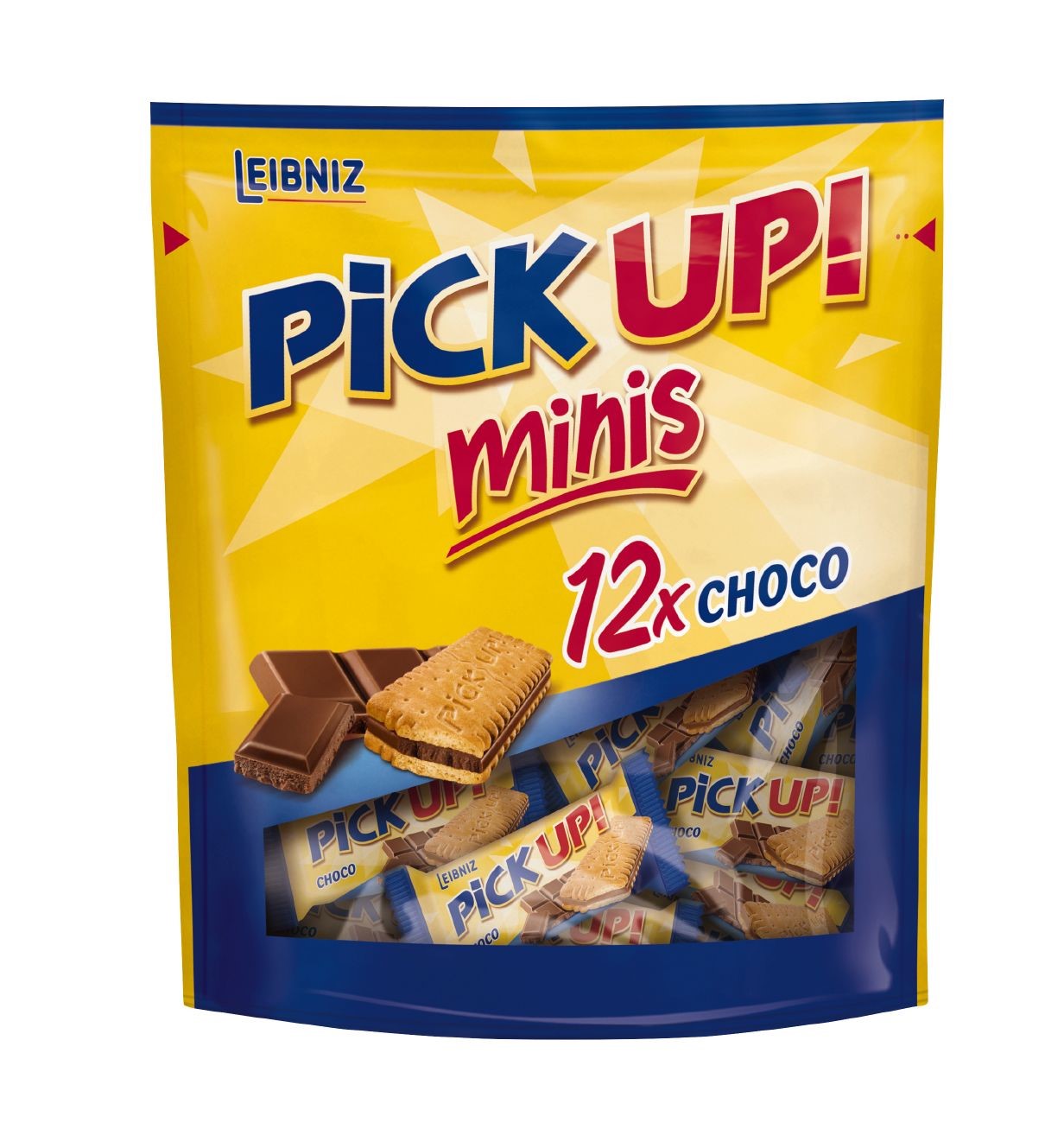 Bahlsen PiCK UP! Minis Original Mini-Keksriegel Inhalt: 14 Packungen á 12 Stück