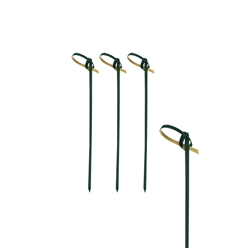 250 Fingerfood - Picker 6 cm schwarz "Knoten" von PAPSTAR