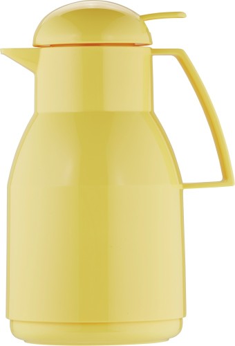 Helios Isolierkanne Top Push 1,0 l gelb