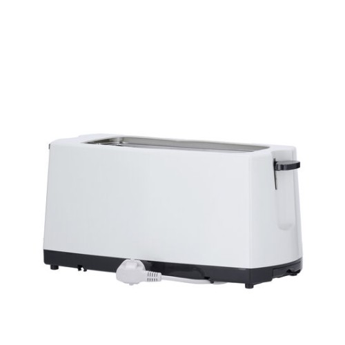 Severin Langschlitztoaster, ca. 1400 W, 4 Scheiben, integrierter Brötchen-Röstaufsatz, Defroster-Stufe - Aufwärm-Stufe -