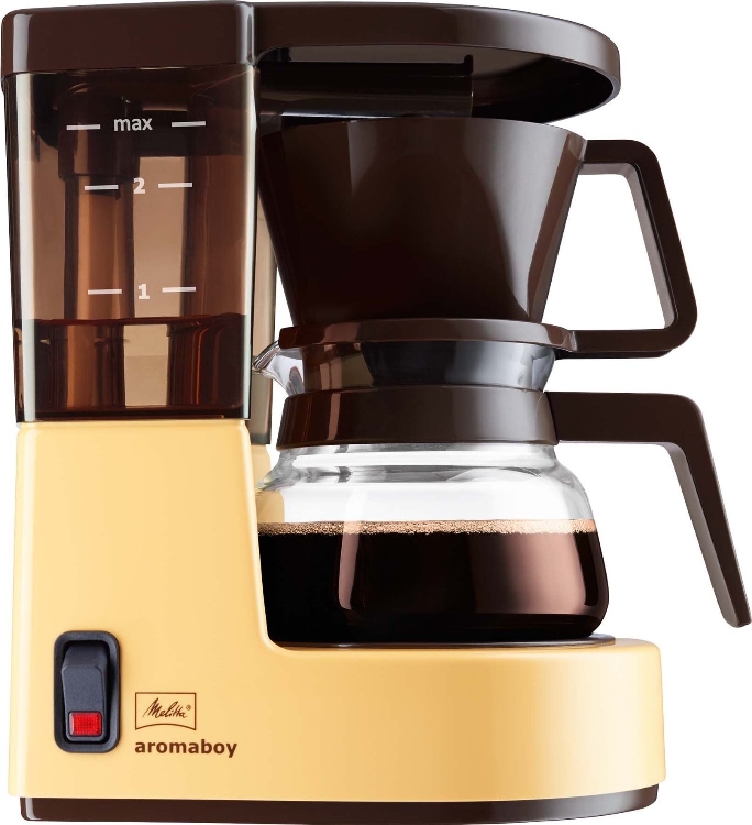 Melitta Aromaboy beige braun Anzahl Tassen: 2 Transparenter Wassertank