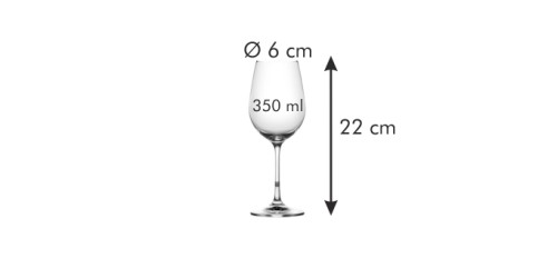 Weingläser UNO VINO 350 ml, 6 St.