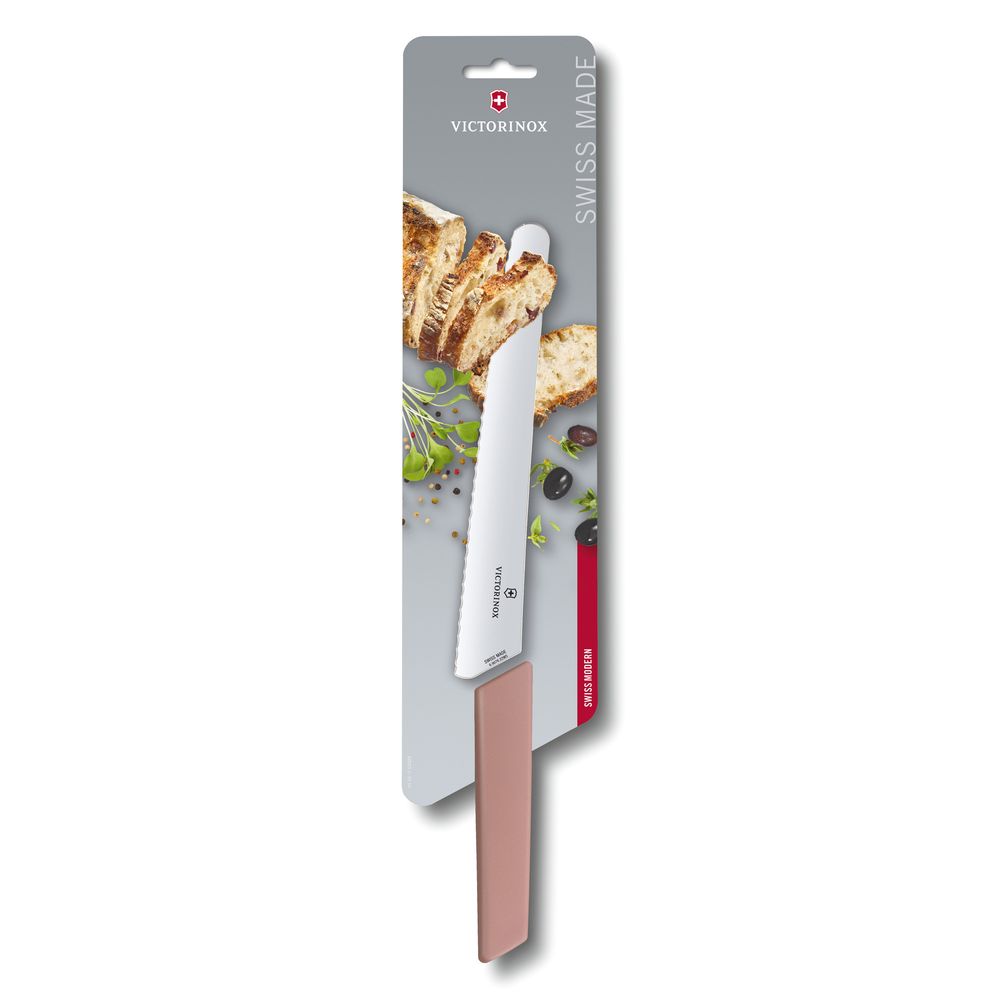 Victorinox Swiss Modern Brot- u. Konditorm., Wellens., 22cm, apricot,Blister