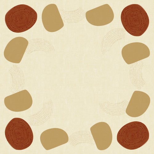 Duni Dunicel®-Mitteldecke 84 x 84 cm Earthy, 100 Stk/Krt (5 x 20 Stk)