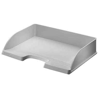Leitz Briefablage Standard Plus DIN A4 quer Polystyrol Farbe: grau