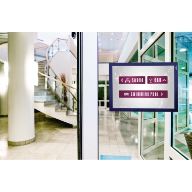 DURABLE Magnetrahmen DURAFRAME® DIN A4 dunkelblau 2 St./Pack.