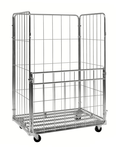 Rollcontainer 4 Seiten - Maße: 120 x 80 x 180 cm - Gewicht: 47 kg - Belastungsgewicht: 400 kg