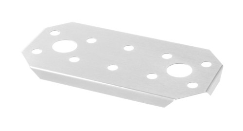 GN-Abtropfgitter 1/4 KITCHEN LINE, Edelstahl. Abgerundete Kanten und Ecken, einfach zu reinigen.