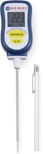 HENDI Thermometer digital mit Stiftsonde - max: -50/350°C - 204x42x(H)20 mm