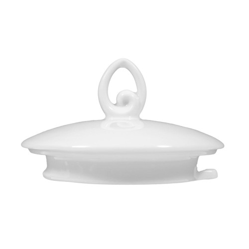 Seltmann Deckel zur Teekanne 1,1 l, rund, Form: Rondo/Liane, weiss, hohe Kantenschlagfestigkeit, Made in Germany