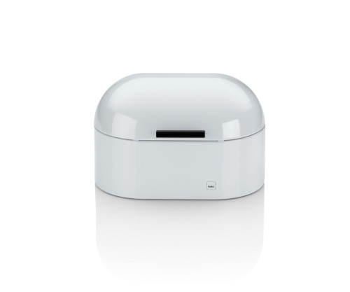 KELA Brotkasten Friscolino Metall weiß 25,0x15,0x17,0cm