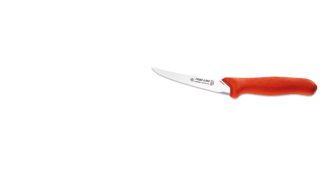 Ausbeinmesser mittel 13 cm, rot PrimeLine Giesser - Made in Germany