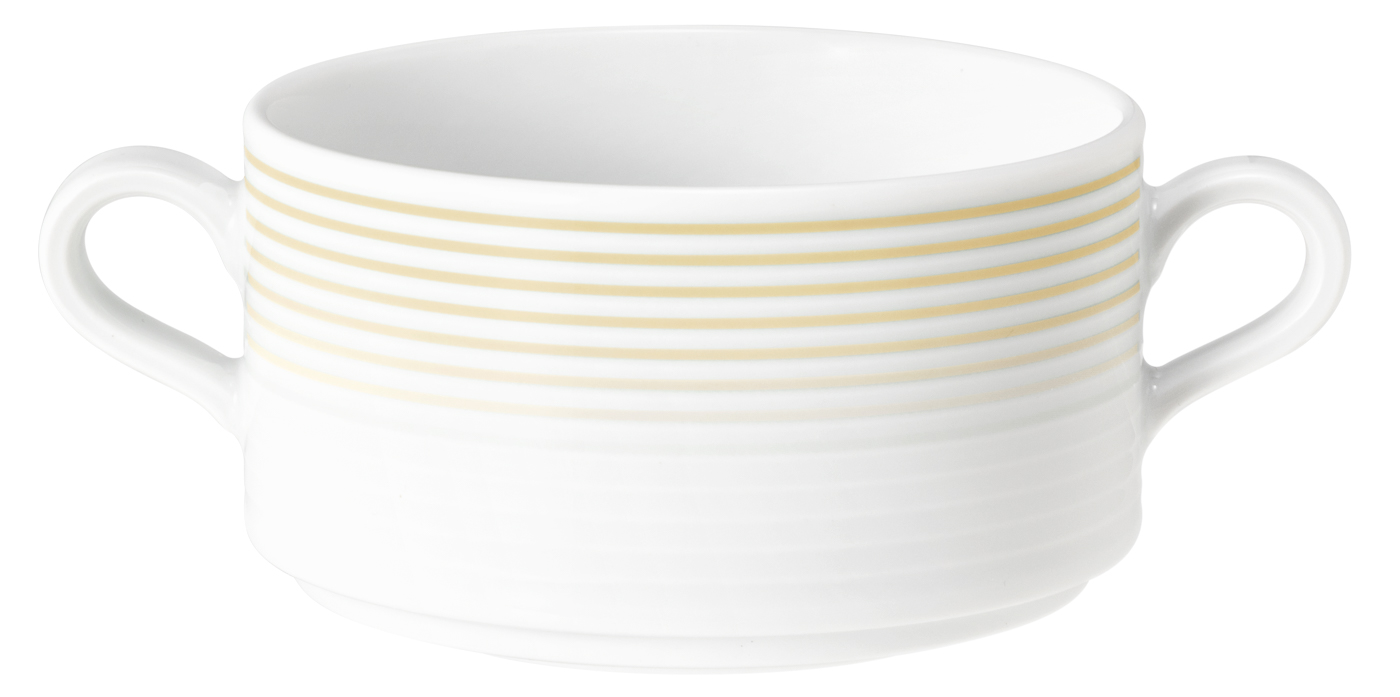 Seltmann Obere zur Suppentasse 0,27 l, Form: Blues, Dekor: 57719 Sandbeige