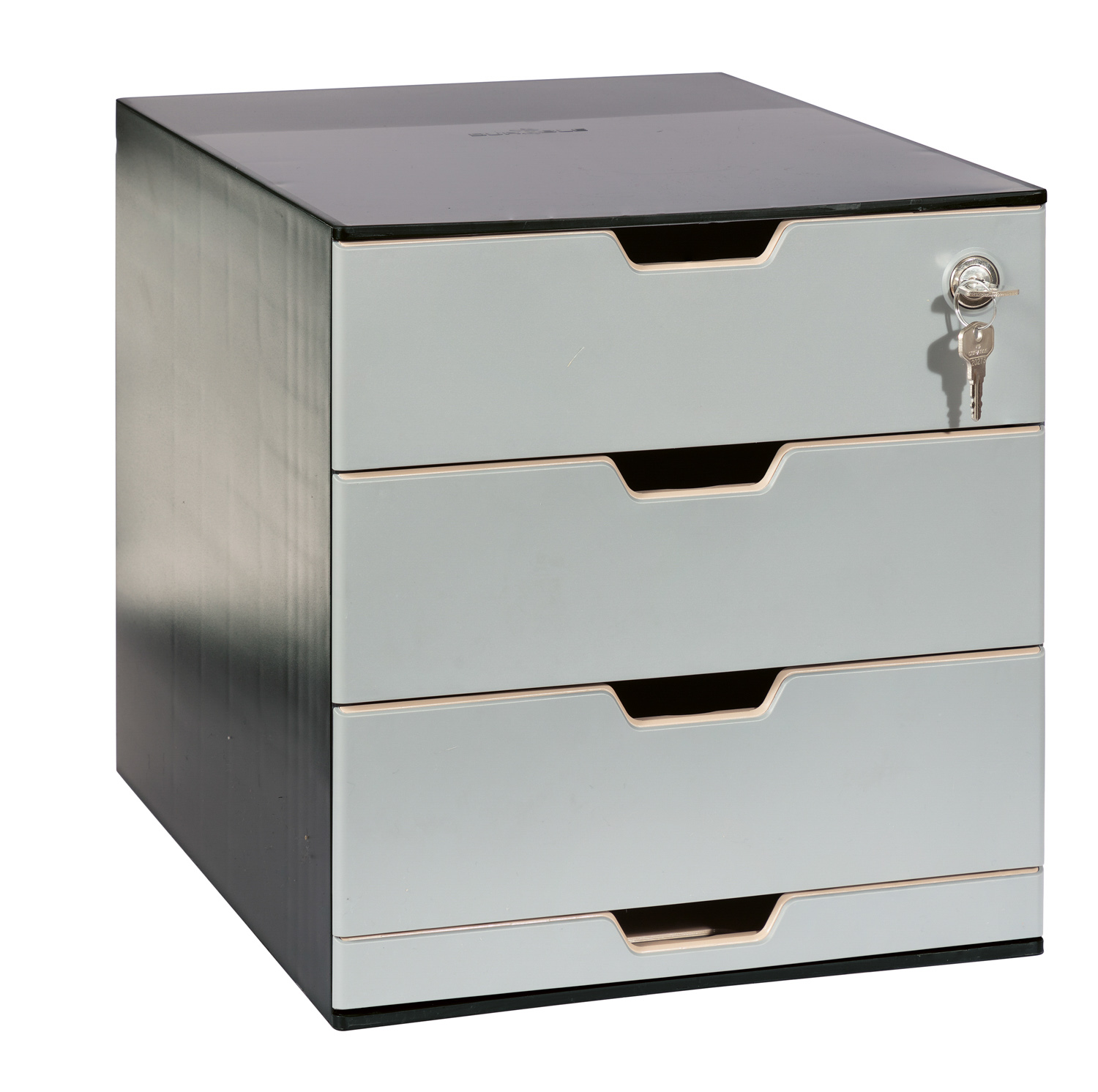 COFFEEPOINT STARTERSET von Durable, 3-teilig. Clevere Schubladenbox für Verpflegungs-Zubehör mit Servierschalen "CASE" und "CADDY".