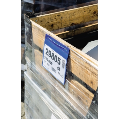 DURABLE Sichttasche DIN A5 quer Polypropylen blau 50 St./Pack.