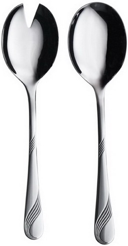 GALA Salatbesteck 18/10 CNS, ganz  poliert