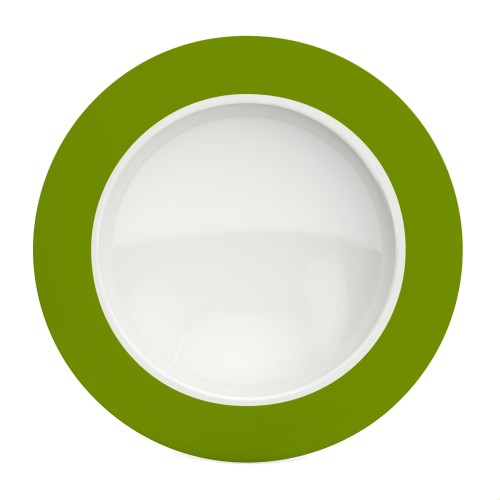 Ornamin Teller tief 1205, Ø24cm Rand grün