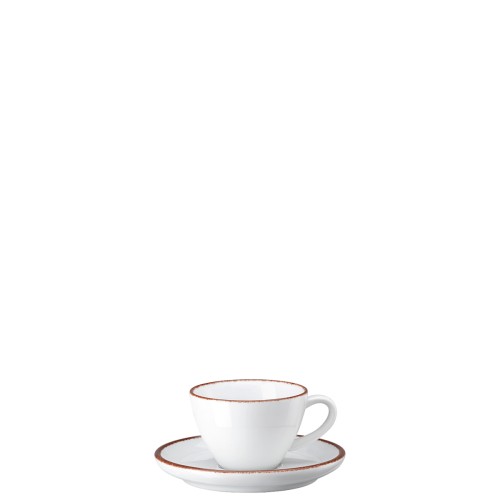 Rosenthal Obertasseertasse niedrig 0,11 Liter Profi Easy Earth aus Porzellan