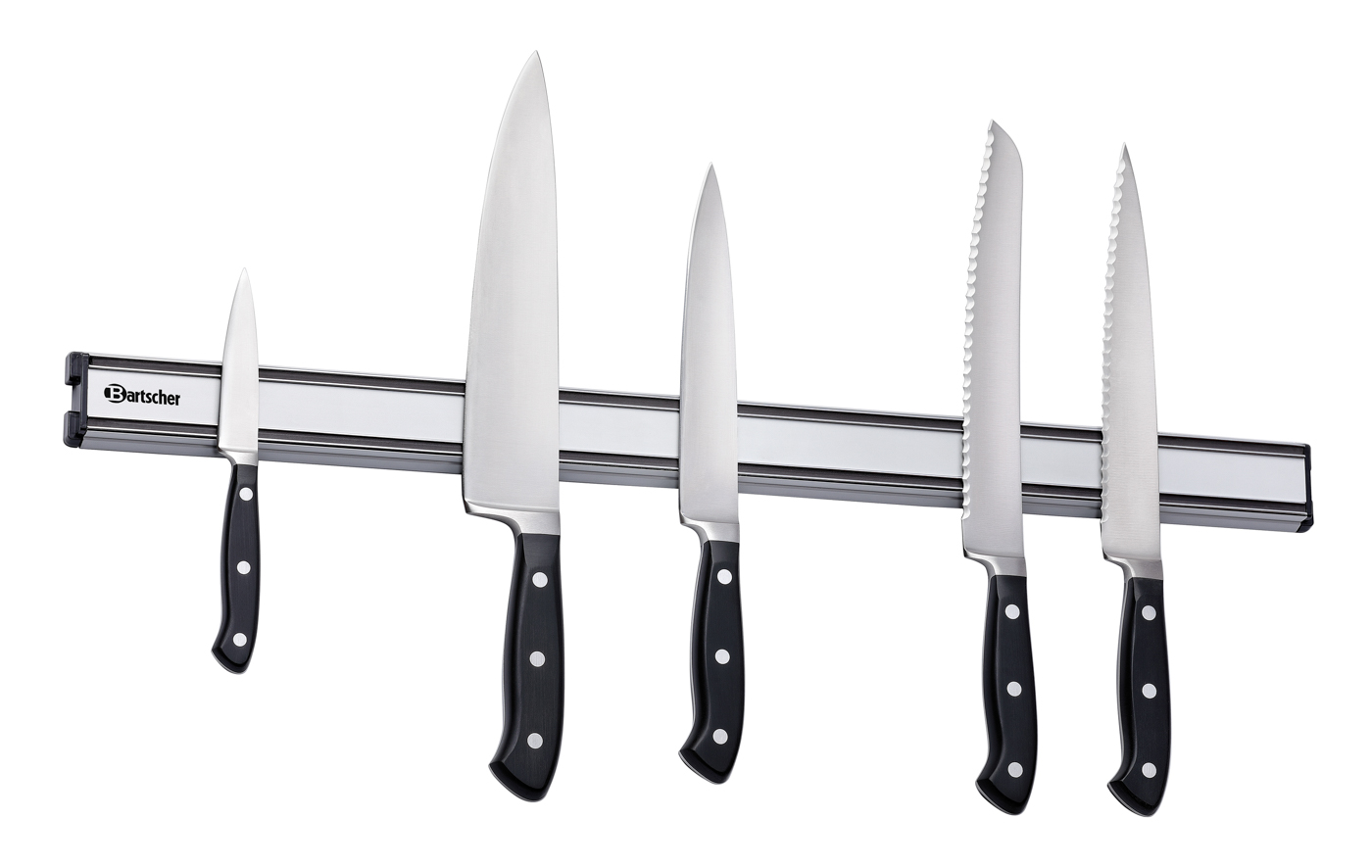 Bartscher Magnetleiste 615AL | LängeMagnetstreifen: 610 mm | Maße: 62 x 4,5 x 2,0 cm.Gewicht: 0,52 kg