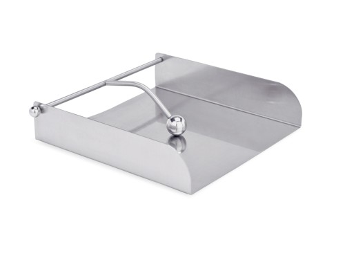 Serviettenhalter. Edelstahl. passend für 33er Servietten mit 1/4 Falzung. Maße: 20 x 20 x