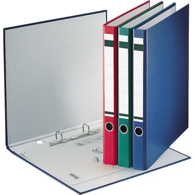 Leitz Ordner 35mm DIN A4 Material der Kaschierung außen: Polypropylen Material der Kaschierung innen: Pappe blau,