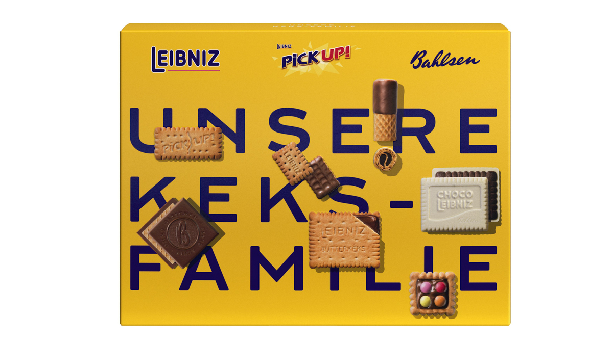 Bahlsen Unsere Keks-Familie, Inhalt: 280g, Auswahl aus den leckersten Sorten von Leibniz und Bahlsen, 1 Serviereinheit
