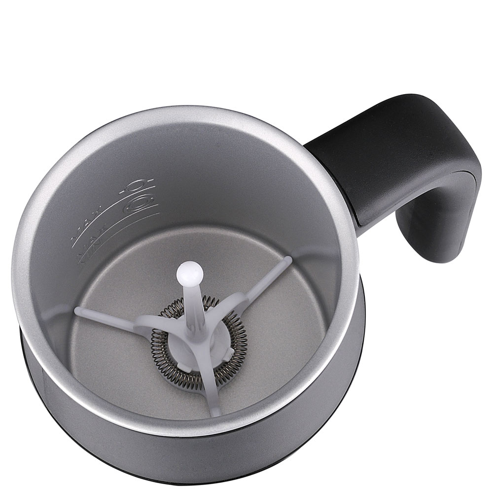 Gastroback Latte Magic weiß Milchaufschäumer Warmer oder kalter Milchschaum in Sekundenschnelle Besonders standfester Milchschaum