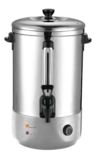 Wasserkocher. Chromnickelstahl. mit Seitengriffen, Sicherheitsthermostat verhindert 20l