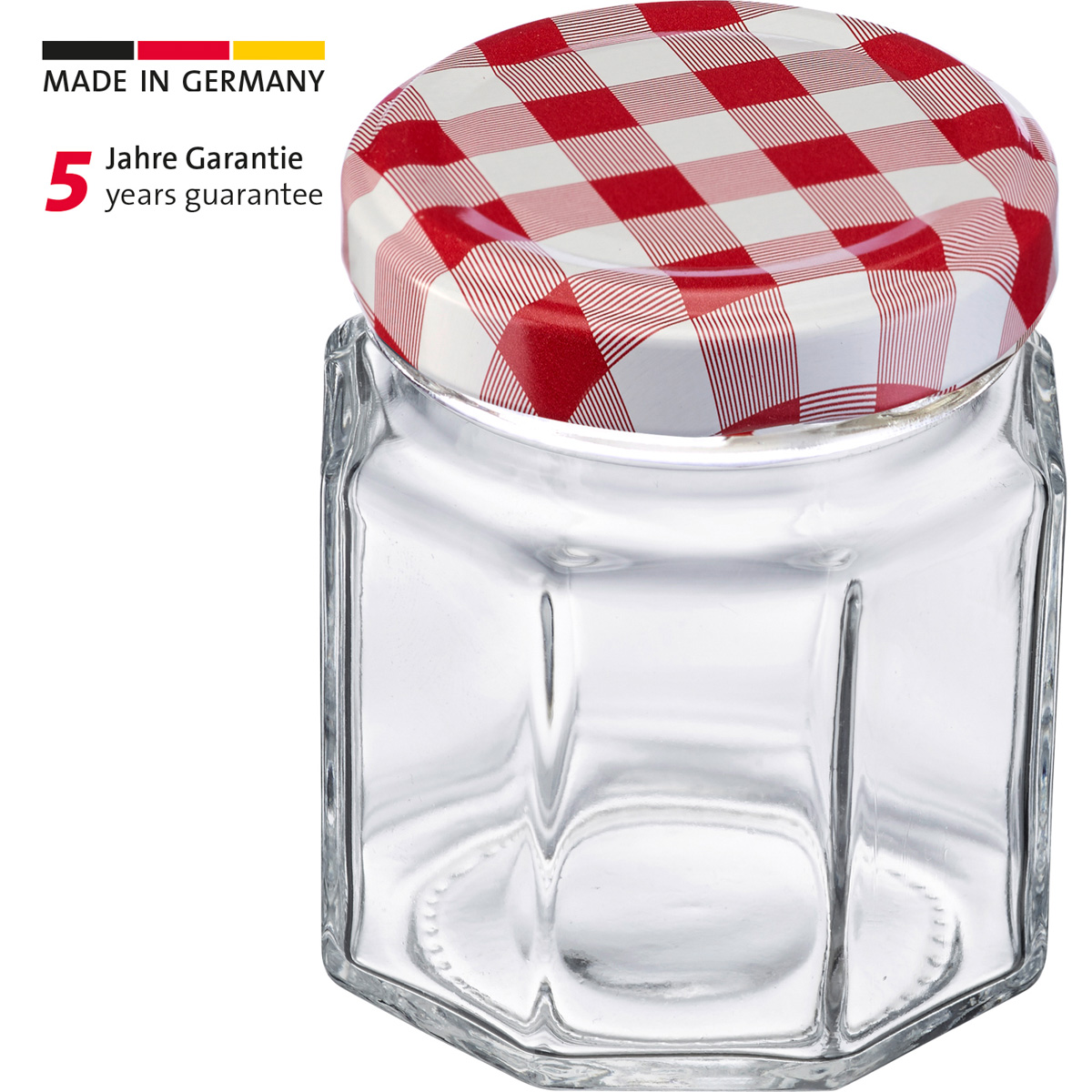 6 Gläser »Eckig« 100 ml, ø 53 mm