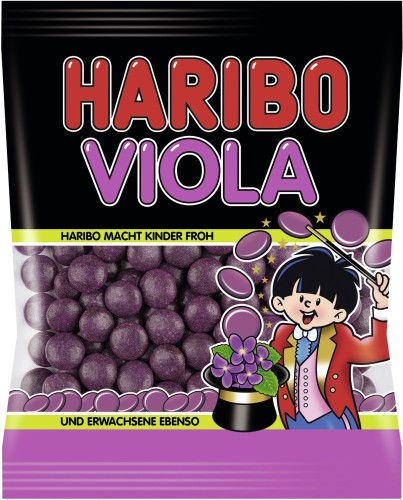 Haribo Viola Veilchen-Lakritz 125G
