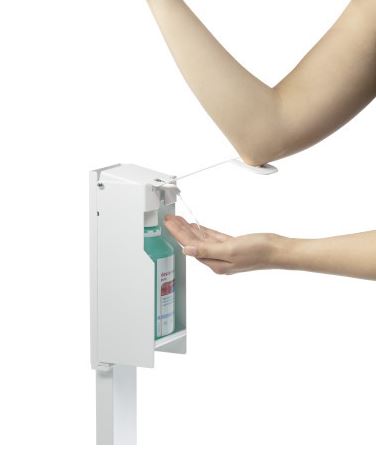 Durable Desinfektionsspender in weiss