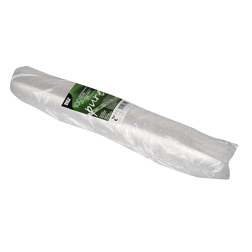 100 Kaltgetränkebecher, PLA "pure" 0,15 l Ø 7,08 cm · 7,29 cm glasklar von PAPSTAR