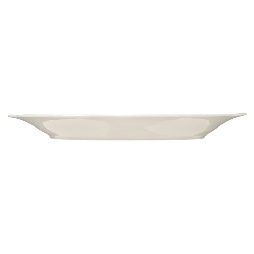 Seltmann Servierplatte oval 31,5x24,5 cm, oval mit Relief, Form: Rubin, weiss cream, hohe Kantenschlagfestigkeit, Made in Germany