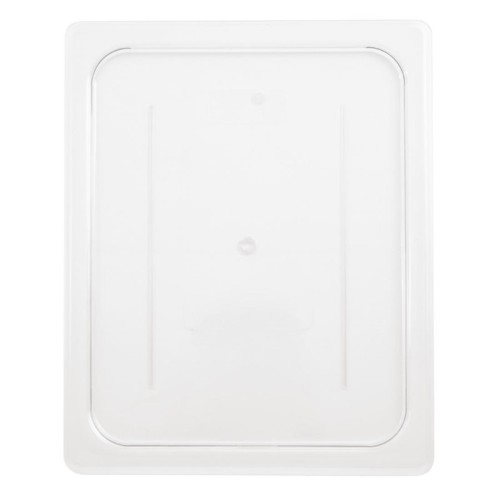 Cambro durchsichtiger Polycarbonat Deckel GN 1/2. Langlebiger, flacher Deckel für Polycarbonat GN 1/2 Behälter von
