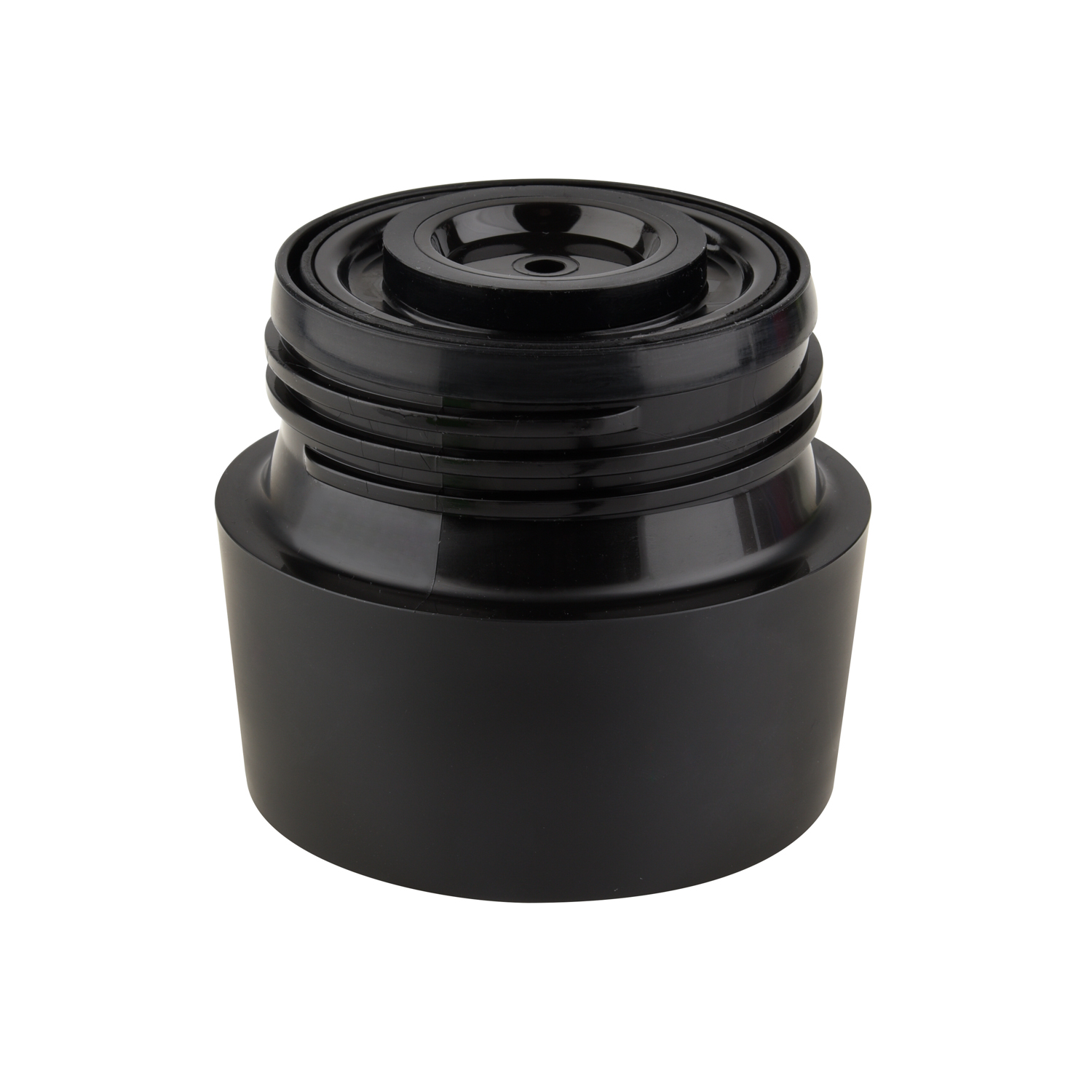 Emsa Isolierbecher TRAVEL MUG GRANDE, Inhalt: 0,5 Liter, 360 Trinköffnung, Farbe Manschette: schwarz.