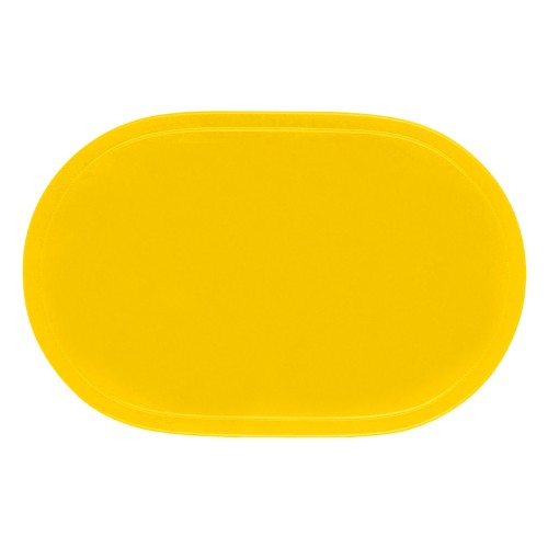 Westmark Tischset »Fun« oval, 45,5 x 29 cm, gelb