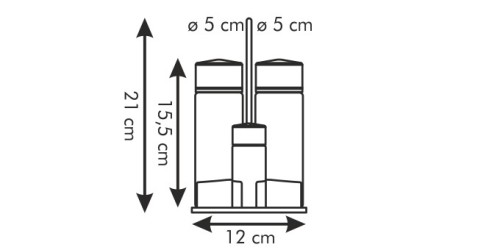 Set Öl-Essig-Salz-Pfeffer CLUB