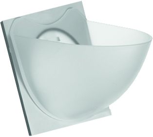 GASTRO Vario Rack Schütte 1,0 Liter, Kunststoff (Opal - frosted Look) spülmaschinengeeignet