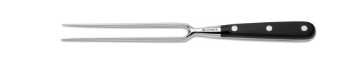 Krückengabel gerade Zinken 18 cm, POM, schwarz Giesser - Made in Germany