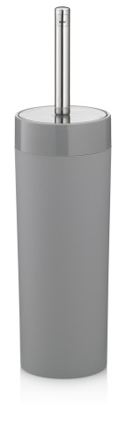 KELA Wc-Garnitur Gray ABS-Kunststoff hellgrau 37,5cm 9,0cmØ