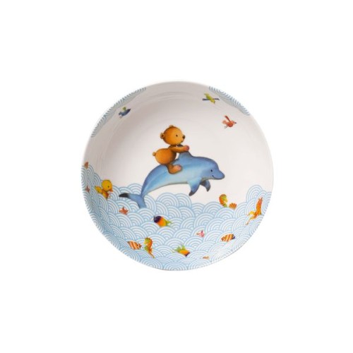 Villeroy & Boch Happy as a Bear Kinderteller tief, Inhalt: 0,73 l, Durchmesser: 18,7 cm