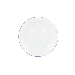 Untertasse 12 cm - Form: Today - Dekor 64069, Westerland - aus Porzellan. Hersteller:, Eschenbach. "Made in Germany".