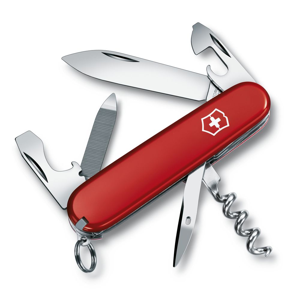 Victorinox Offiziersmesser rot mit gross Blister