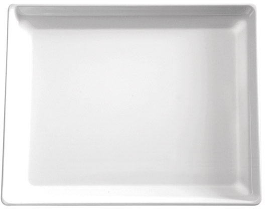 Tablett GN 1/2 -FLOAT- 32,5 x 26,5 cm, H: 3 cm Melamin, schwarz spülmaschinengeeignet stapelbar nicht mikrowellengeeignet