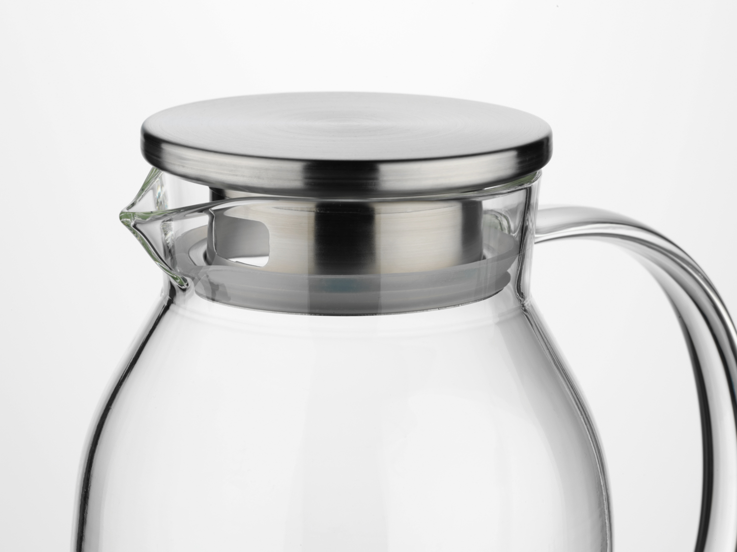 KELA Universalkanne Luna Glas transparent 17,0x16,0cm 12,0cmØ 1,2l