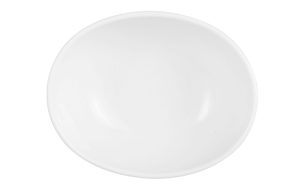 Seltmann Bowl oval M5306 12 cm, oval, Form: Modern Life, weiss, hohe Kantenschlagfestigkeit, Made in Germany
